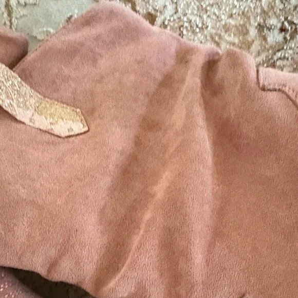 Chic Suede Ankle Boots in Dusty Pink - Picture 8 of 8